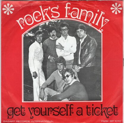 Roek's Family - Get yourself a ticket + Never an everyday thing (Vinylsingle)