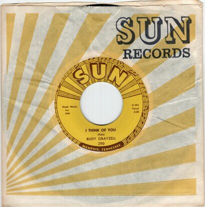 Rudy "Tutti" Grayzell  - I Think Of You + Judy (Vinylsingle)