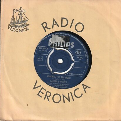 Sandra & Andres - Reaching for the moon + Angel and a woman (Vinylsingle)