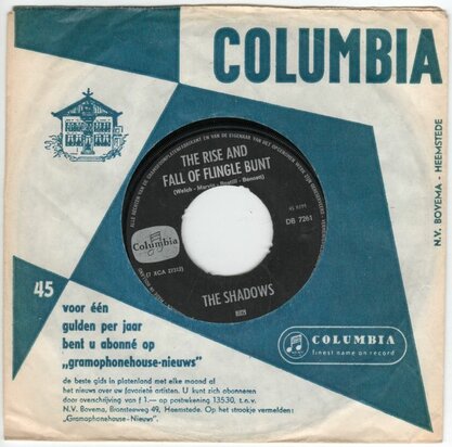 Shadows - The rise and fall of flingle bunt + It's a man's world (Vinylsingle)