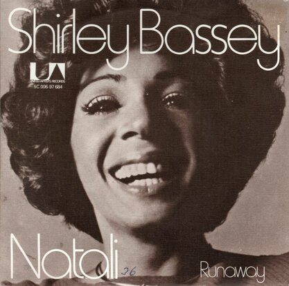 Shirley Bassey - Natali + Runaway (Vinylsingle)