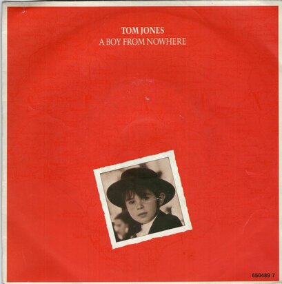 Tom Jones - A boy from nowhere + Excerpts from the musical (Vinylsingle)