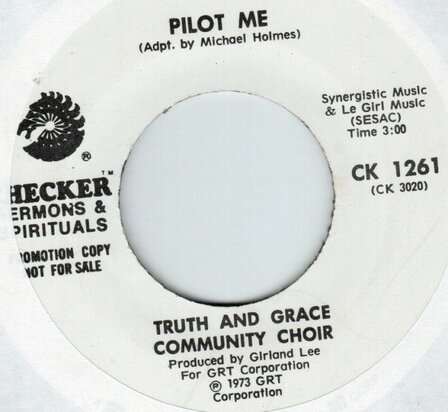 Truth and Grace Community Choir - In The End + Pilot Me (Vinylsingle)