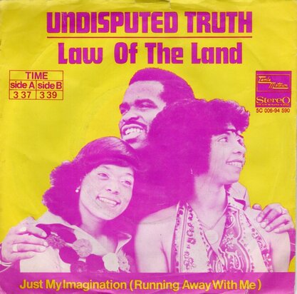 Undisputed Truth - Law of the land + Just my imagination (Vinylsingle)
