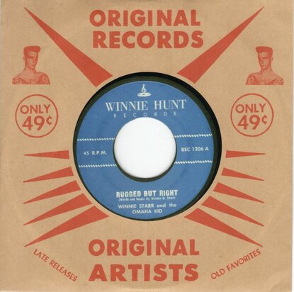Winnie Starr - Rugged But Right + Baby By Rock (Vinylsingle)