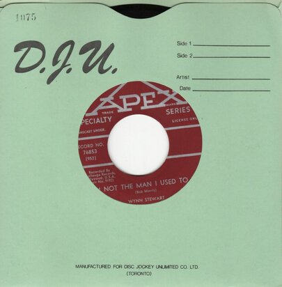 Wynn Stewart - I'm Not The Man I Used To Be + Slightly Used (Vinylsingle)