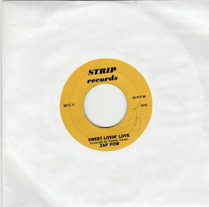 Zap Pow - Sweet Lovin' Love + Sugga Pop (Vinylsingle)