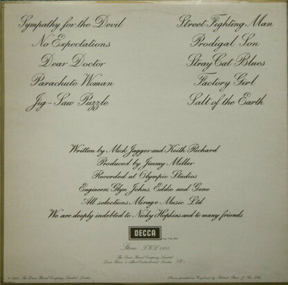 The Rolling Stones - Beggars Banquet (Vinyl LP)
