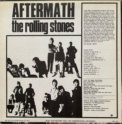 The Rolling Stones - Aftermath (Vinyl LP)