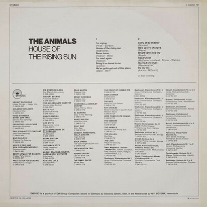The Animals - House Of The Rising Sun (Vinyl LP)