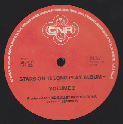 Stars On 45 - Stars On 45 Longplay Album (Volume II) (Vinyl LP)
