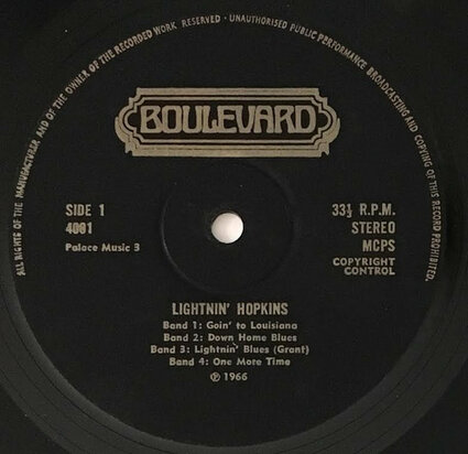 Lightnin' Hopkins - Lightnin' Hopkins (Vinyl LP)
