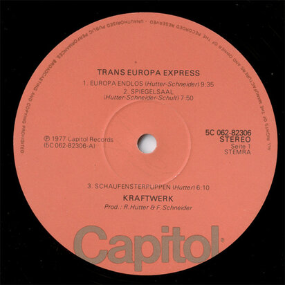 Kraftwerk - Trans-Europe Express (Vinyl LP)