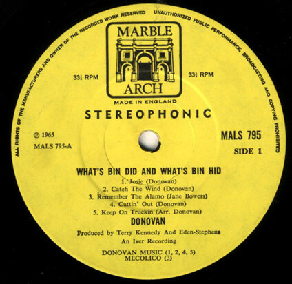 Donovan - What's Bin Did And What's Bin Hid (Vinyl LP)