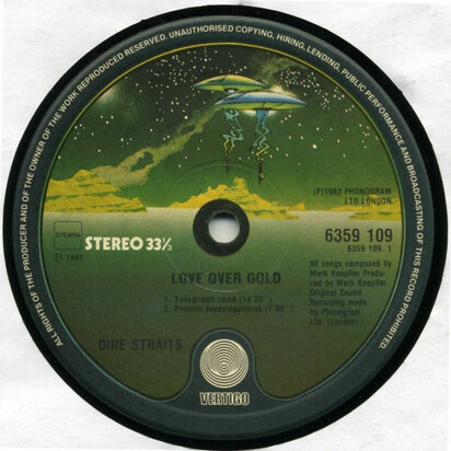 Dire Straits - Love Over Gold (Vinyl LP)
