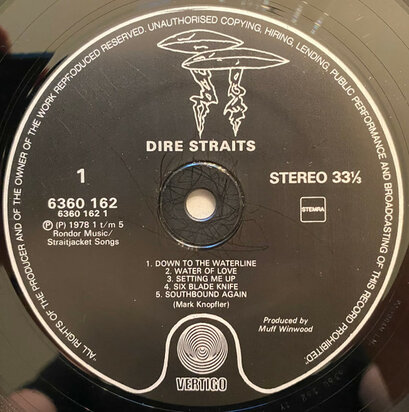 Dire Straits - Dire Straits (Vinyl LP)