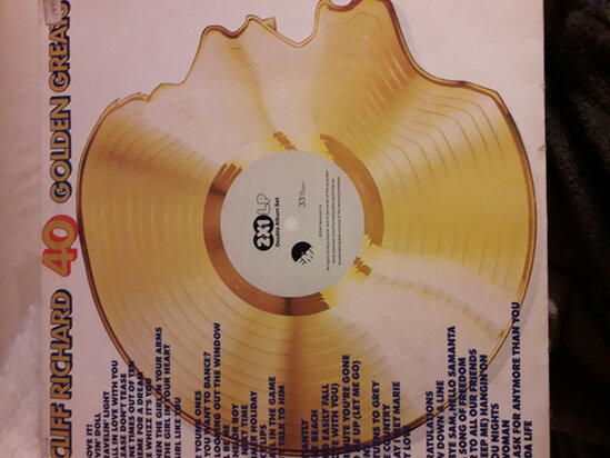 Cliff Richard - 40 Golden Greats (Vinyl LP)