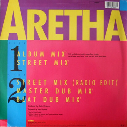 Aretha Franklin - Jumpin' Jack Flash (Plus 4 Special Remixes) (Vinyl LP)