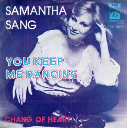 Samantha Sang - You Keep Me Dancing + Change Of Heart (Vinylsingle)