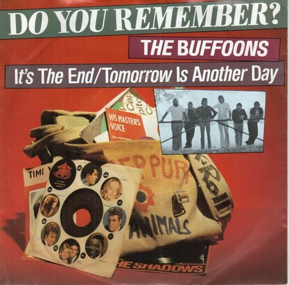 Buffoons - It's the end + Tomorrow is another day (Vinylsingle)