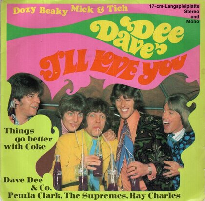 Dave Dee Dozy Breaky Mick & Tish - I'll Love You (EP) (Vinylsingle)
