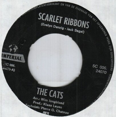 Cats - Scarlet ribbons + Today (Vinylsingle)