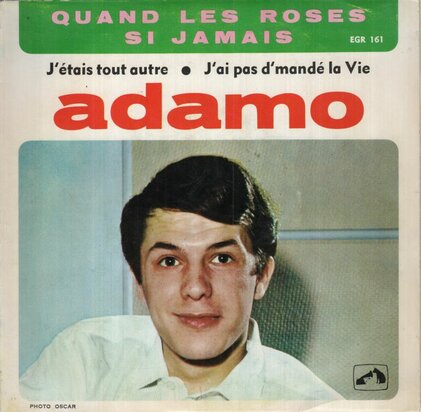 Adamo - Quand les roses (EP) (Vinylsingle)