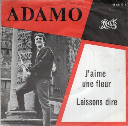 Adamo - J'amie une fleur + Laissons dire (Vinylsingle)