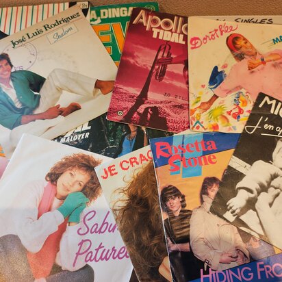 Vinylsingles Pretpakket - 100 stuks