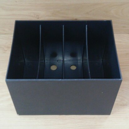 Black Single Box for 80 Vinylsingles