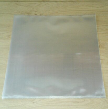 Bright Plastic Outersleeves for LP Boxen (till 24mm) - 10 pieces