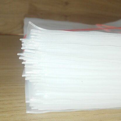 Plastic Outersleeves for 7" Vinylsingles (150my) - 100 pieces