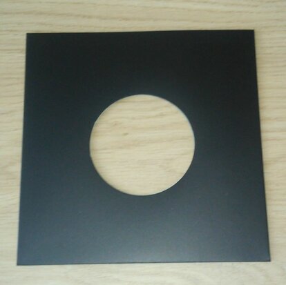 Black Cardboard Sleeves for 7" Vinylsingles - 20 pieces