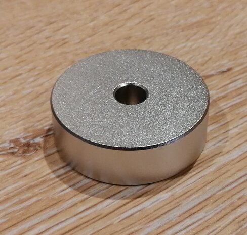 Alluminium Single Puck Round
