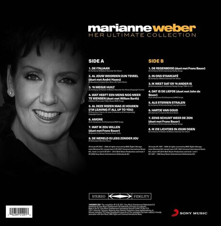 MARIANNE WEBER - HER ULTIMATE COLLECTION (Vinyl LP)