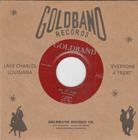 Al Ferrier - No No Baby + I'll Never Do Any Wrong (Vinylsingle)