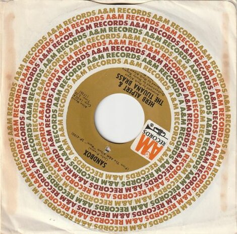 Herb Alpert - Without her + Sandbox (Vinylsingle)