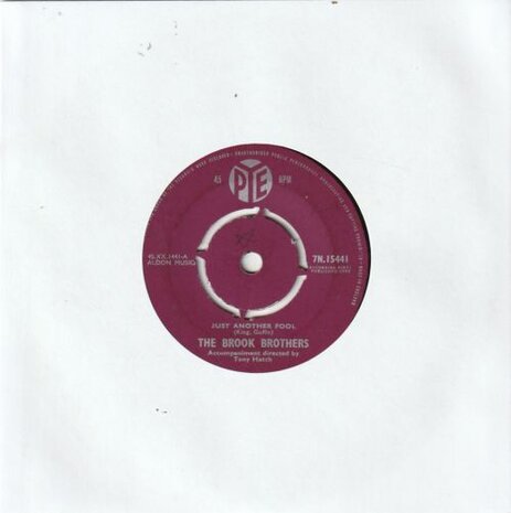 Brook Brothers - Just another fool + Double trouble (Vinylsingle)