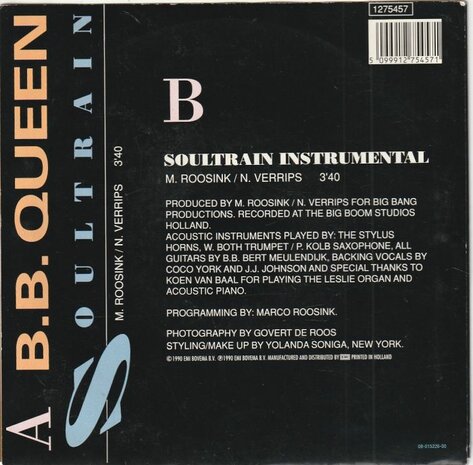 B.B. Queen - Soultrain + (Instr.) (Vinylsingle)