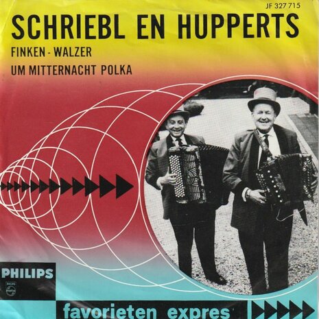 Schriebl en Huppets - Finken Walzer + Um mitternacht Polka (Vinylsingle)