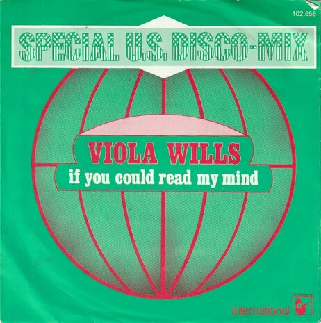Viola Wills - If you could read my mind + Somebody's eyes (Vinylsingle)