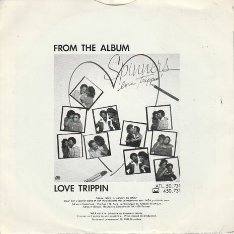 Spinners - Cupid, I've loved you for a long time + Pipedream (Vinylsingle)