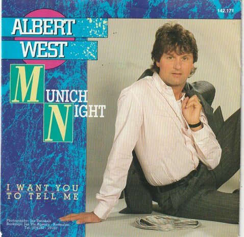 Albert West   - Munich night + I want you to tell me (Vinylsingle)