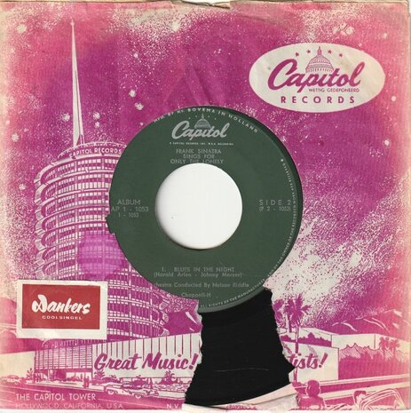 Frank Sinatra - Only The Lonely + Blues In The Night (Vinylsingle)