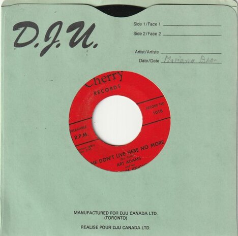 Art Adams - She Don't Live Here No More + Dancing Doll (Vinylsingle)