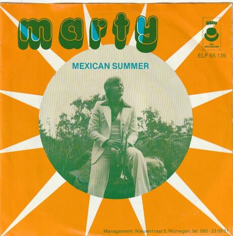 Marty - Mexican Summer + De Efteling (Vinylsingle)