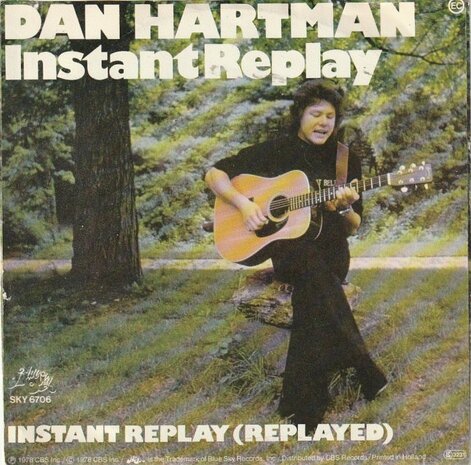 Dan Hartman - Instant replay + (replayed) (Vinylsingle)