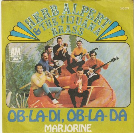 Herb Alpert - Ob-La-Di, Ob-La-Da + Marjorine (Vinylsingle)