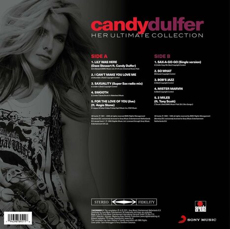 CANDY DULFER - HER ULTIMATE COLLECTION (Vinyl LP)