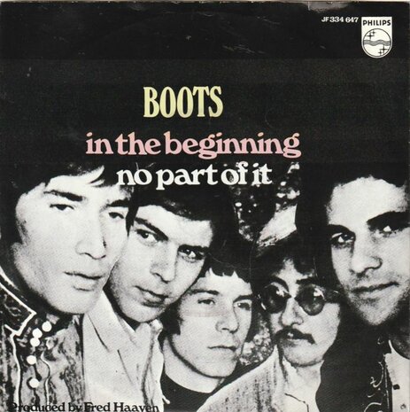 Boots - In the beginning + No part of it (Vinylsingle)